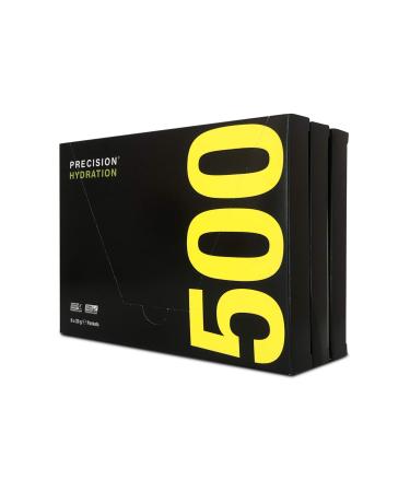 Precision hydration electrolyte drink - all natural electrolyte powder with different thickness (3 boxes (24 sachets) 500mg/l - yellow package) 3 boxes (24 sachets) 500mg/l - yellow package