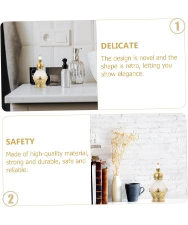 Beaupretty 2 Pcs Golden Perfume Bottle Diffuser - Travel-Friendly Composite Material | 9x4x4cm - Buy Online on GoSupps.com