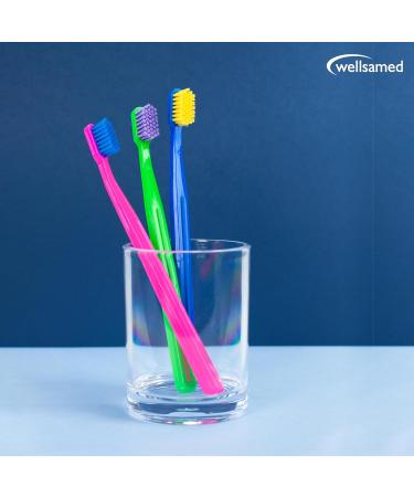Buy Wellsamed Ultrasoft Manual Toothbrush for Sensitive Teeth - 24 Pack | International Shipping Available - Buy Online on GoSupps.com