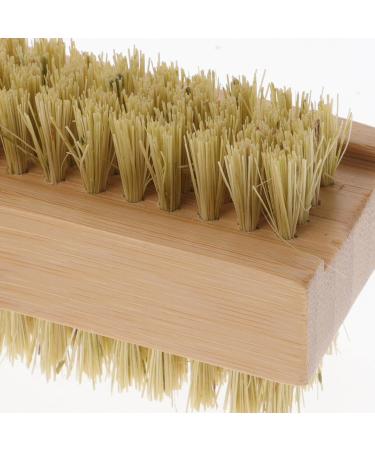 Ipetboom Wooden Nail Brush Cleaning Nail Fingernail Brush Wood 2 Side Nail Scrub Brush with Hanging Rope for Manicure Pedicure Women Kids - Buy Online on GoSupps.com