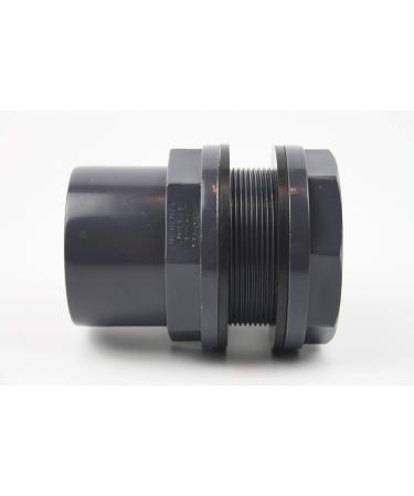 Osaga PVC-U bushing 63mm 63/75 x 2.5" DN 70 with adhesive socket and external thread DN 75 / pond filter