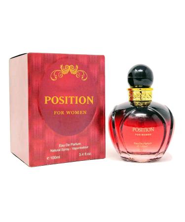 Position Women Perfume Bold & Sophisticated Scent Eau De Parfum With Citrus Spice And Woody Notes Long Lasting Natural Spray Fragrance 3.4 Fl Oz Position Red 3.4 Fl Oz (Pack of 2)