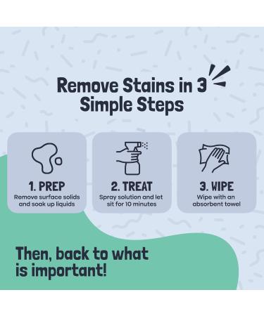 Sunny & Honey Non Toxic Fabric Stain Remover Spray - 32oz Eco-Friendly Spot & Stain Remover for Couch Upholstery Carpet Rug Car Seat & Baby/Pet Stains - Buy Online on GoSupps.com