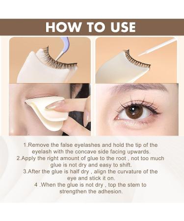 6 PCS Lash Clip Applicator - False Eyelash Aids for Easy Application - Buy Online on GoSupps.com