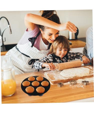 Zerodeko 2pcs Silicone Cake Cup Kitchen Accessories Kitchen Accesories Blackc Grids Cake Cups Cake Making Tool Silicone Molds Popsicles Molds Muffin Pans Silicone Bakeware Muffin Cake Cups 21X21X4.5CM Black - Buy Online on GoSupps.com