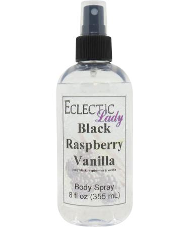 Black Raspberry Vanilla Body Spray 8 ounces Body Mist for Women with Clean Light & Gentle Fragrance Long Lasting Perfume with Comforting Scent for Men & Women Cologne with Soft Subtle Aroma For 8 Fluid Ounces
