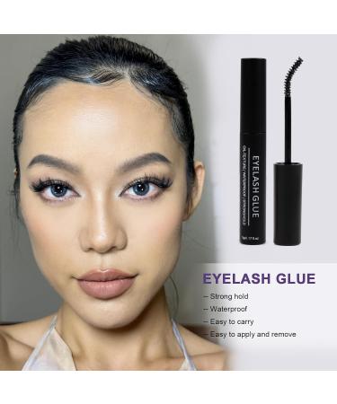 Individual Lashes Extension Kit 77 Wide-Stem 9-15mm Mix with Lash Glue & Applicator - Soft Natural DIY Cluster Lashes Extensions Kit (T02 Light Suit) - 1 Count - Buy Online on GoSupps.com