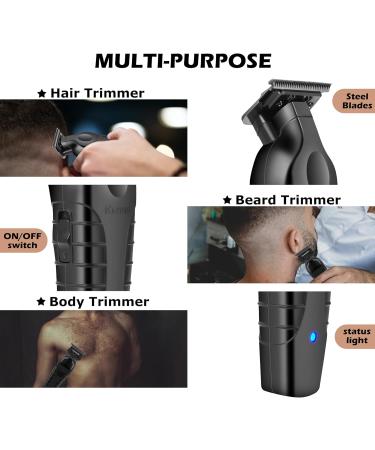 Kemei 2299 Professional Hair & Beard Trimmer - Cordless Zero Gapped T Blade Clippers for Men | Best Barber Clippers - Buy Online on GoSupps.com