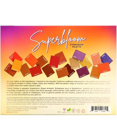 IBY Beauty Superbloom Eyeshadow Palette - 0.7 oz (20 g) | Vibrant Shades for Stunning Looks - Buy Online on GoSupps.com