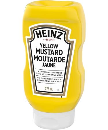 Heinz Yellow Mustard 375ml (Pack of 24) - Buy Online on GoSupps.com