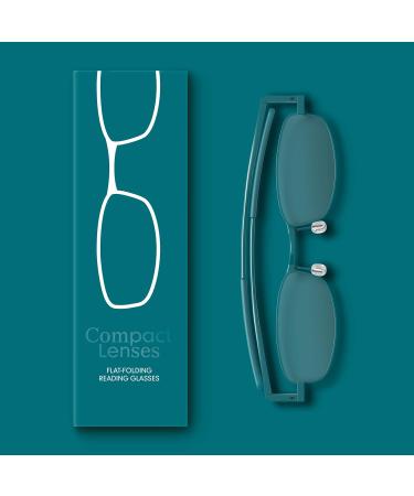 Compact Lenses Flat Folding Reading Glasses - Surf +2.5 | Stylish & Portable Eyewear for International Shipping - Buy Online on GoSupps.com