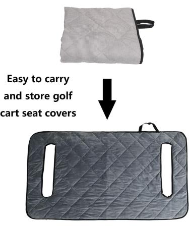 Premium Golf Cart Seat Covers - Heavy Duty EZGO & Club Car Accessories - Buy Online on GoSupps.com