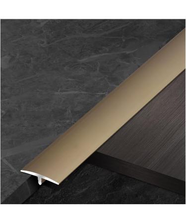 Gold Floor Transition Strip for Wheelchair 1inch Wide Thresholds Reducer Flute Lightweight Floor Edge Trim Bar for Indoor Outdoor (Size : 120cm/47.2in) Gold 120cm/47.2in - Buy Online on GoSupps.com