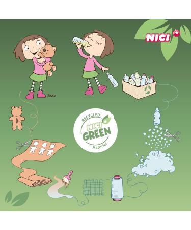 Nici 49330 Cosy Winter Pillows 43x25cm | Sustainable Fluffy Cushion for Kids & Animal Lovers | Perfect for Home Kindergarten & Travel - Buy Online on GoSupps.com