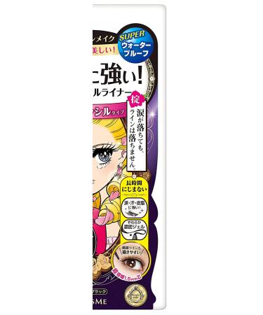 KissMe Heroine Make Long Stay Gel Liner - Super Waterproof #01 Super Black 0.07g - Buy Online on GoSupps.com