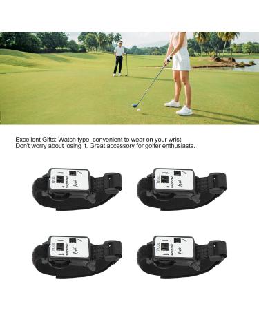 HERCHR 4-Piece Golf Counter Watch Set - Portable Manual Stroke Tracker for Golfers - Accurate Stroke Keepers - Buy Online on GoSupps.com