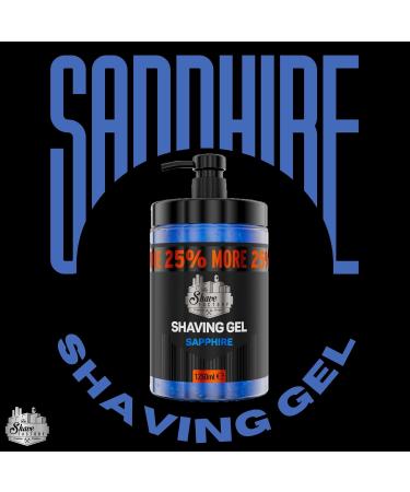 The Shave Factory Razor Gel for Men | Precise Face & Body Shaving | Moisturizing 1250ml Sapphire - Buy Online on GoSupps.com
