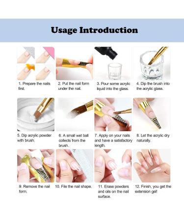 Swiftrans Acrylic Nail Kit - 12 Colors, Professional Gel Nail Art Tools for Beginners - Buy Online on GoSupps.com