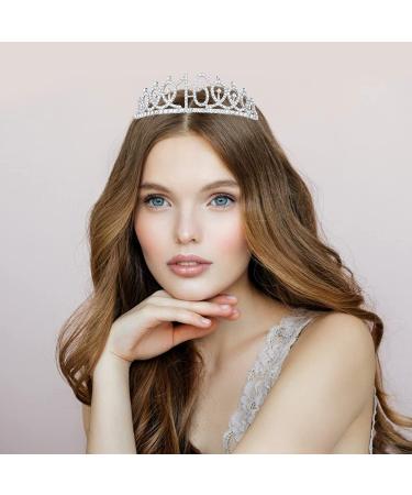 Sophisticated Silver 16th Birthday Tiara and Sash Kit - Sweet 16 Decorations & Gifts for Girls - Buy Online on GoSupps.com