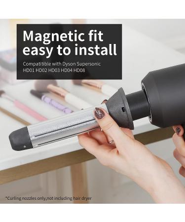 Nekuma Self Hair Curling Attachment for Dyson Supersonic - 1.2 inch Double Directions Barrels (Attachment Only) - Buy Online on GoSupps.com