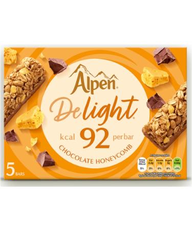 Alpen Delight Cereal Bars Bundle Contains 6 Flavours - 5 of Each 30 Bars Total Low Calorie Snacks Multipack Bulk Buy - Buy Online on GoSupps.com