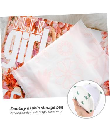 Lurrose Women's Bandages Cosmetic Bag - 2 Pack Mini Make-Up Storage | Cute Nylon & Twill-Fabric Pockets for Girls - Buy Online on GoSupps.com