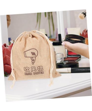 BELLIFFY 2pcs Hair Dryer Carrying Bags Hair Dryer Pouch Suitcase Organizer Drawstring Storage Bag Cloth - Buy Online on GoSupps.com