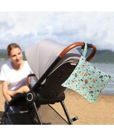 Buy Nvtrsd 2-Piece Wet Bag Set - Brown Bear for Kindergarten Diaper Travel Gym & Beach - Eco-Friendly and Versatile Laundry Bag - Buy Online on GoSupps.com