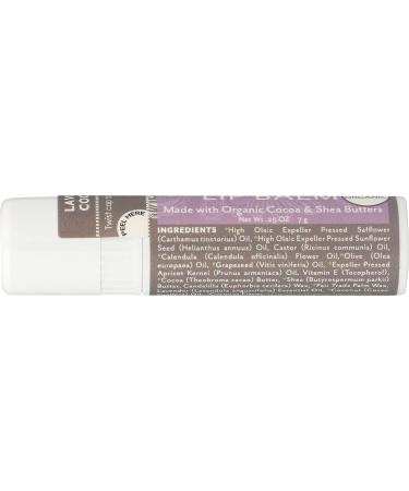 Soothing Touch Lavender Coconut Lip Balm - 0.25 oz | Moisturizing & Natural Care - Buy Online on GoSupps.com