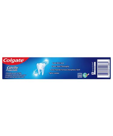 Colgate Cavity Protection Toothpaste with Fluoride 6oz - Pack of 6 | Regular White Toothpaste - Buy Online on GoSupps.com
