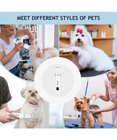 Dog Clippers Low Noise Dog Paw Trimmer Dog Clippers Rechargeable Cordless Pet Clippers with Guide Combs and Cleaning Brush Kits Pet Clipper Shaver for Dogs Cats Paw Shaver for Dogs Cats Paw - Buy Online on GoSupps.com