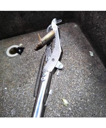 Maxtonser 29" Snake Catcher Tongs Professional Reptile Grabber Rattle Snake Catcher Auto Lock Handle And Comfortable Grip Handle Silver - Buy Online on GoSupps.com