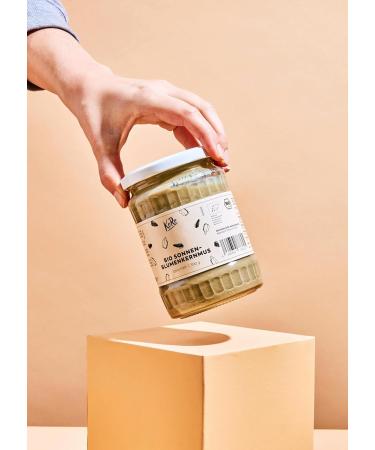 KoRo - Organic Sunflower Puree - 6 x 500 g - 100% sunflower seeds - rich in unsaturated fatty acids - light nutty taste - can be enjoyed alone as a spread or in salad dressings. - Buy Online on GoSupps.com
