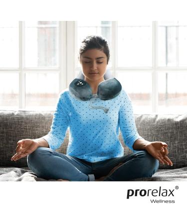 Prorelax EMS Massage Pillow Trio with Heat - 6 Intensity Levels Adjustable Size Cordless & Includes 2 Electrode Pads - Buy Online on GoSupps.com