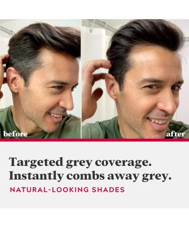 Just for Men Ultra Medium Brown Hair Colour Dye For Short Hair Comb Away The Greys A35 (Pack of 2) 35 g (Pack of 2) A35 Medium Brown - Buy Online on GoSupps.com