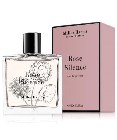 Miller Harris Rose Silence Eau de Parfum | Floral Rose (3.4 fl oz) 3.4 Fl Oz (Pack of 1)