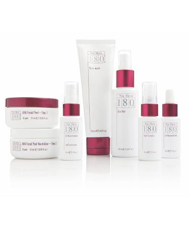 Nu Skin 180 Facial Peel & Neutralizer - Lactic Acid Face Peel for Wrinkle Reduction & Skin Cell Renewal | Soothing Avena Sativa Extract | International Shipping Available - Buy Online on GoSupps.com