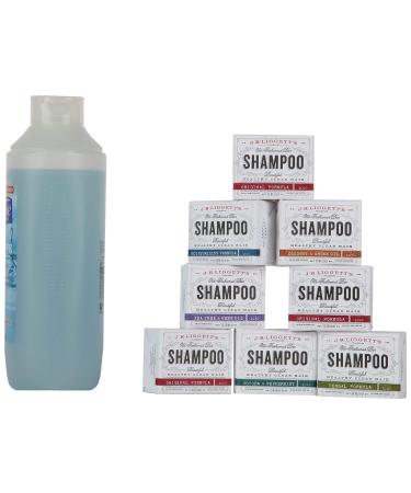 J R Liggett's All-Natural 6 Variety Shampoo Bars Sampler Pack for Strong, Healthy Hair - Antioxidant Rich, Vitamin Infused, Detergent and Sulfate-Free - 6 Mini Shampoo Bars - Buy Online on GoSupps.com