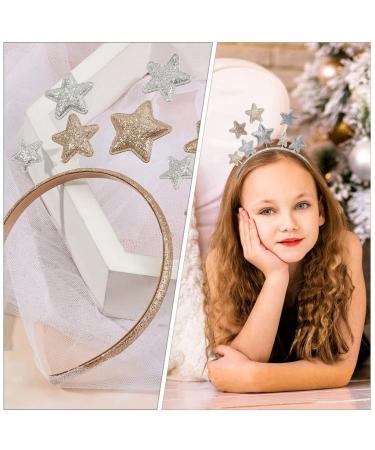 Lurrose Glitter Star Headband - 2 Pack Party Hair Accessories for Kids | Perfect for New Year's & Birthday Celebrations - Buy Online on GoSupps.com