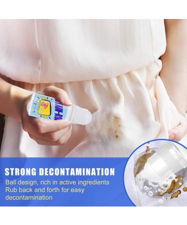 Magic Stain Remover-Rolling Bead 50 Ml Removal Emergency Stain Portable No-wash Instant Stain Remover Pen No-wash White Clothing 50ml for Emergency Stain Removal (3pcs) - Buy Online on GoSupps.com