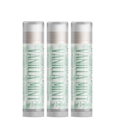 Vanilla Mint Lip Balm - Set of Three