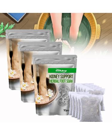 AGSIXZLAN 60Pcs Herbal Detox Foot Soak for Weight Loss and Lymphatic Drainage - Buy Online on GoSupps.com