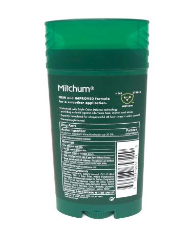 Mitchum Antiperspirant & Deodorant for Men - Invisible Solid Intense Energy 2.7 oz (Pack of 3) | Buy Internationally Online - Buy Online on GoSupps.com