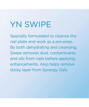 Young Nails Swipe | Nail Plate Dehydrator & Cleanser 8 Fl Oz | Preps, Removes Dust, Dirt, Oils | Nail Enhancement Application - Buy Online on GoSupps.com
