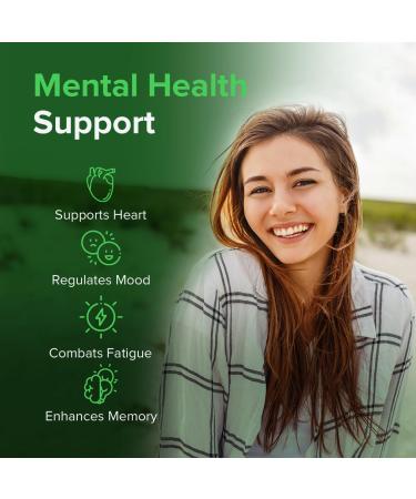 Lions Mane 500mg - Vegan Brain & Concentration Supplement - Hericium Erinaceus Capsules for Nervous System & Heart Health - RAW POWDERS - 90 Capsules - Buy Online on GoSupps.com