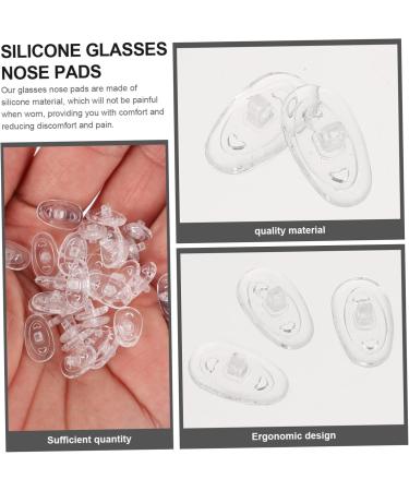 Healeved 400 Pcal Silicone Gel Nose Pads for Glasses | Comfortable Air Chamber Sunglasses Substitute | 8-Pack Incense Shell White Pebble Slide Slippers - Buy Online on GoSupps.com