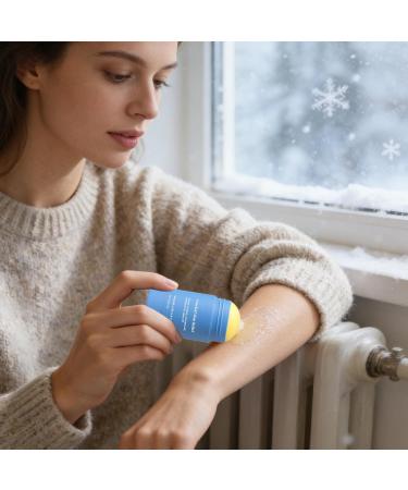 Foot Balm Stick 30 g Skin Softening Care Butter Moisturizing Foot Cream for Softening Dry Areas of the Body Recommended for the Whole Family - Buy Online on GoSupps.com