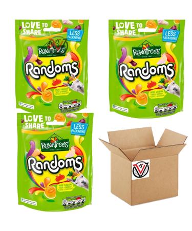 03 x VIMIX Randoms Sweets Sharing Bag 150g - Fruity-Flavoured Chewy Sweets - Buy Online on GoSupps.com