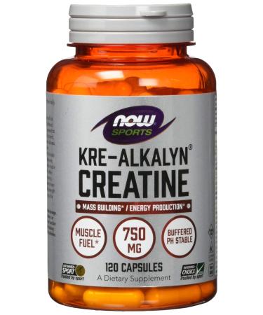 Now Foods Kre-Alkalyn Creatine - 120 Capsules 120 Count (Pack of 1)