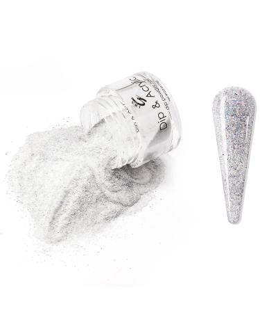Premium Silver Glitter Dipping Powder for Nail French Manicure - No Color Difference (117) - Buy Online on GoSupps.com